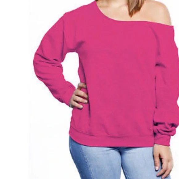 NEW Oversized Slouchy Sweatshirt loose fit S-5X - Picture 1 of 6